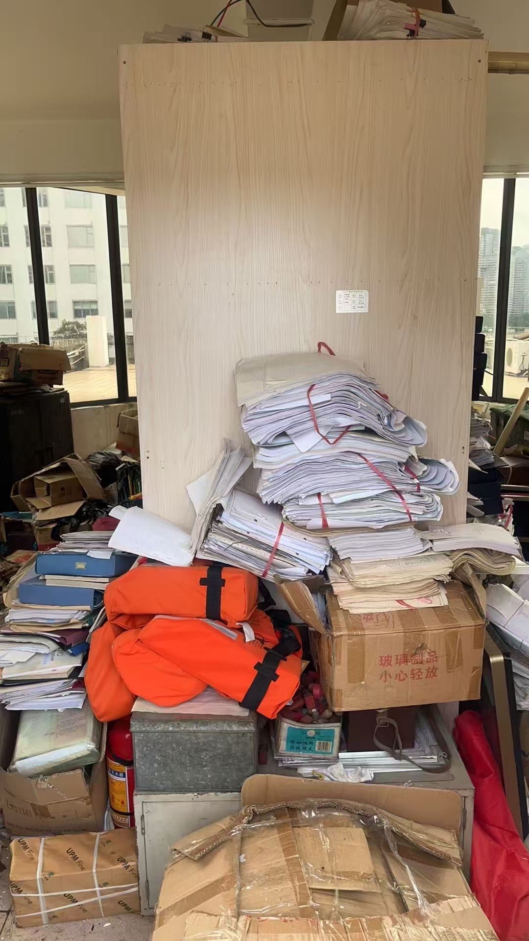 佛山南海区仓库迁移库存废旧文件资料销毁，清理搬运